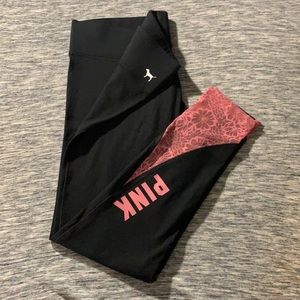 PINK | Yoga Leggings | Cotton